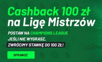 Cashback  z Ligą Mistrzów w Totalbet