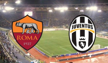mecz AS Roma - Juventus Turyn.