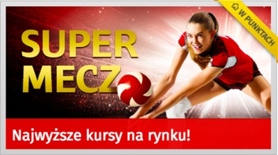 Oferta super mecz z najwyższymi kursami na rynku