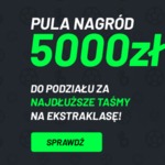 Pula nagród 5000zł do podziału z ekstraklasą w Totalbet